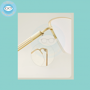 Gọng kính kim loại mã 9026